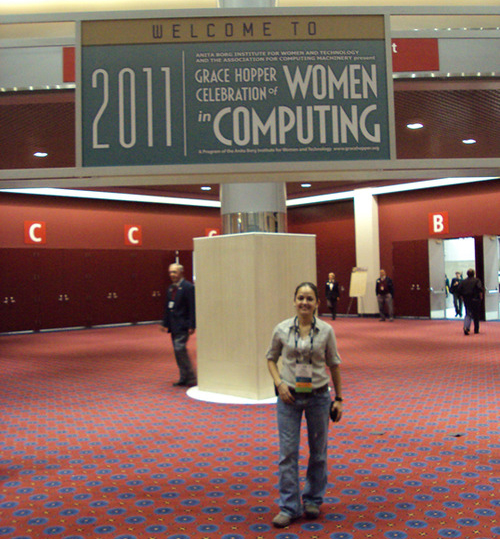 Paola Garcia Cardenas, 2011 Grace Hopper Conference
